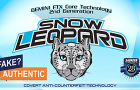 SNOWLEOPARD Anti-counterfeiting Technology & Brand Protection. Authentication by Vapor Mist.