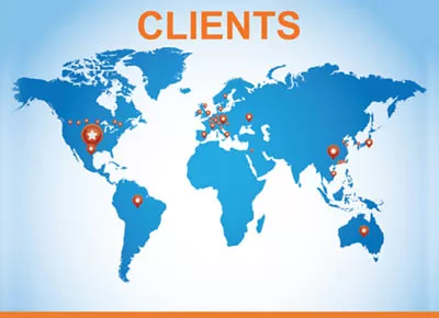 500+ Global Clients in 33 countries