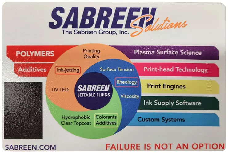 industrial coatings informational plaque